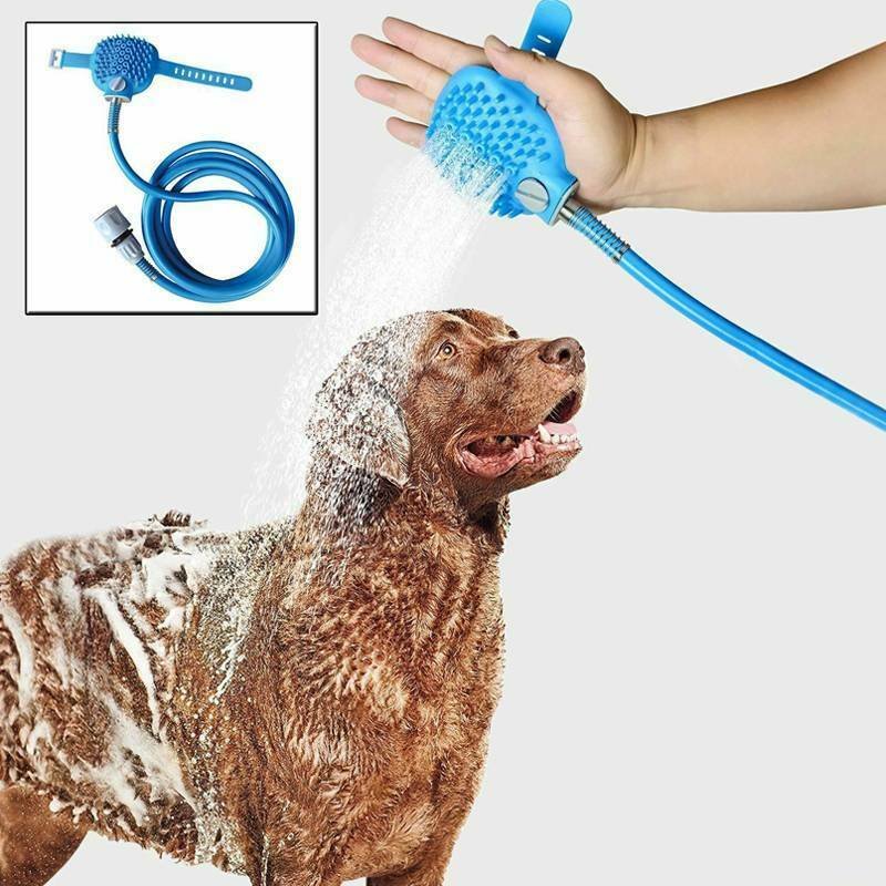 Pets Dog Cat Bathing Cleaner Tools Water Sprayer Washing Massage Bath Shower Head